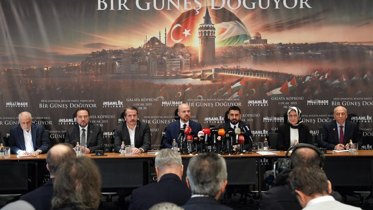 1 Ocak'ta düzenlenecek Filistin eylemi için ortak çağrı