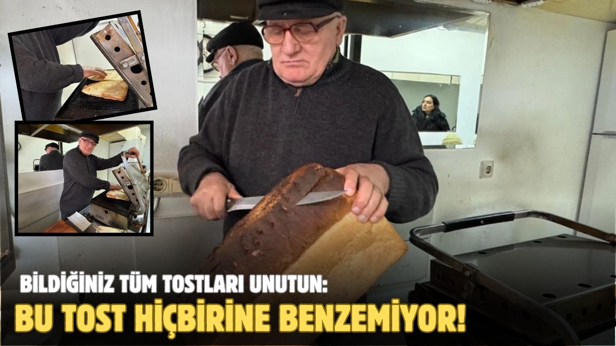 Ordu'nun tescilli tostu! Diğer tostlardan farkı bakın neymiş? Sırf bunu yemek için şehir dışından gelenler var