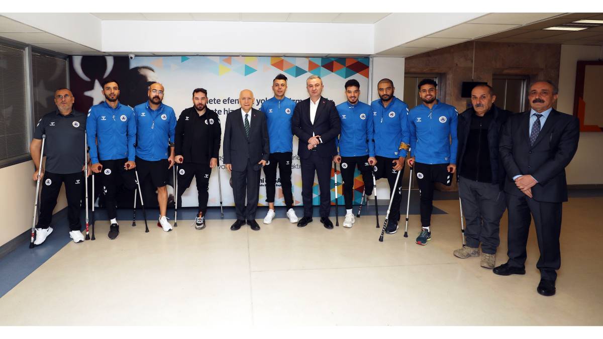 Şampiyon Ampute sporcuları Yenimahalle’de