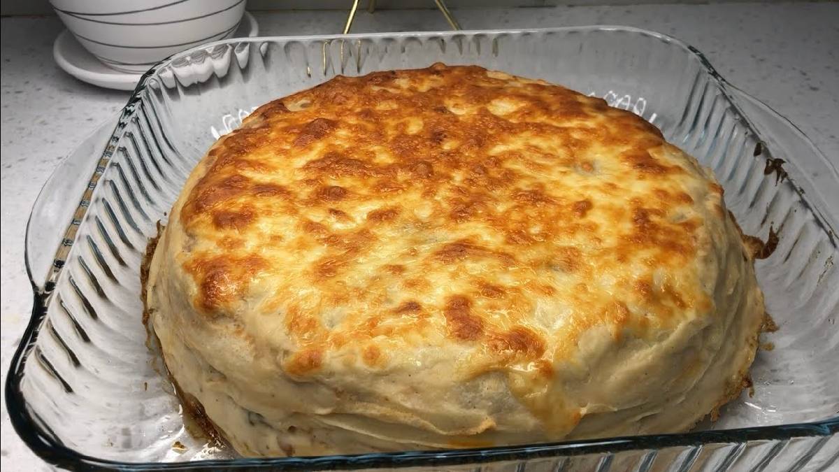 Kalan krepleri çöpe atmayın! Kahvaltı değil akşam yemeği olacak! Saraylara yakışır lezzet: “ Saray katmeri tarifi”