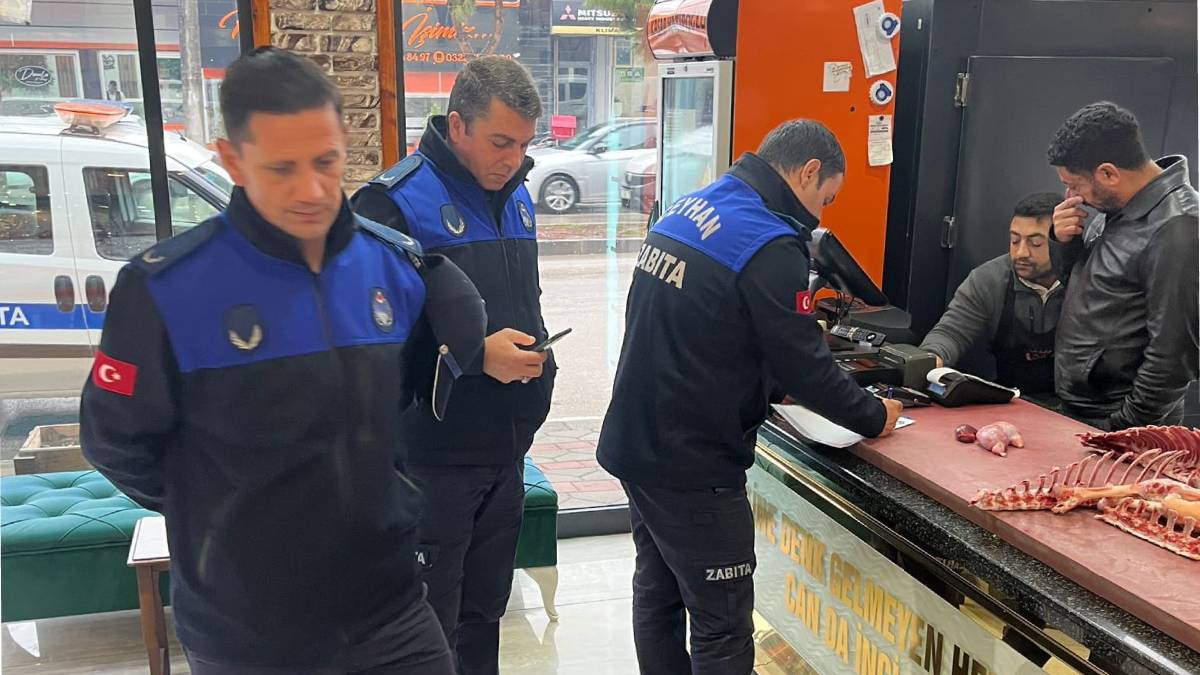 Yılbaşı öncesi kasaplara sıkı denetim