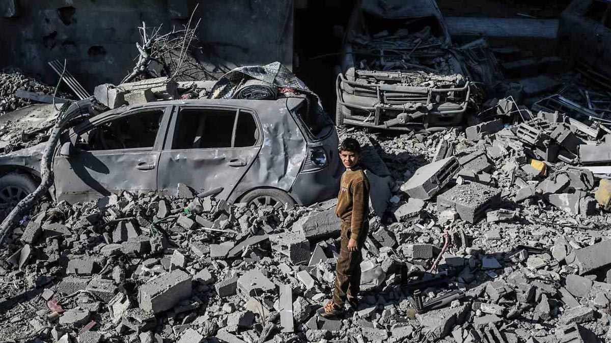 Gazze’de can kaybı 45 bin 338’e yükseldi