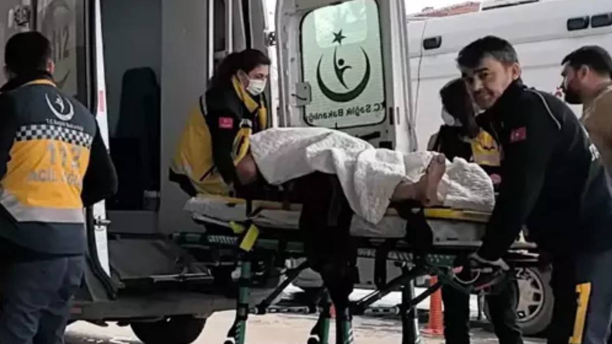 Fabrika inşaatında elektrik akımına kapıldı: Bir işçi ağır yaralı