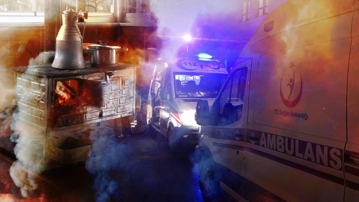 Siirt’te sobadan sızan gazdan 9 kişi zehirlendi