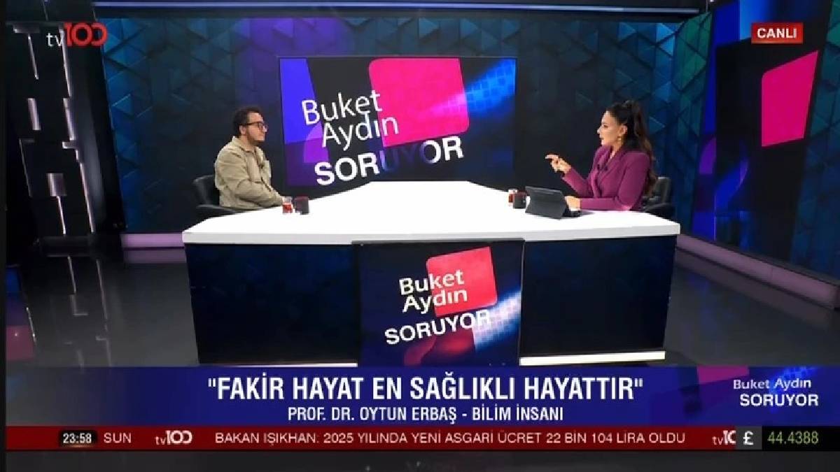 Canlı yayında şok eden asgari ücret yorumu! "Fakir hayat en sağlıklı hayattır"