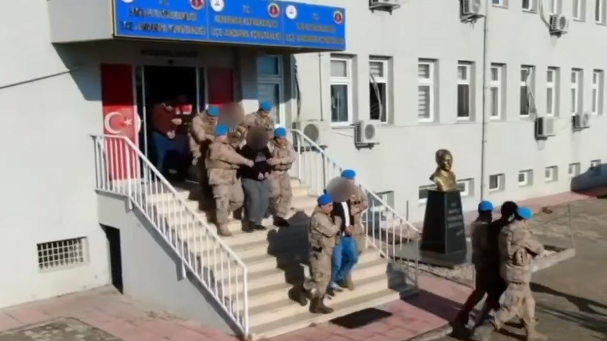 IŞİD'e yönelik "Gürz" operasyonlarında 182 şüpheli yakalandı