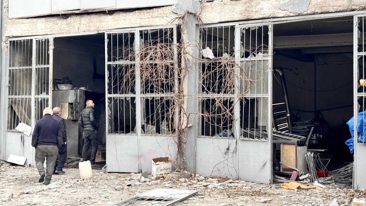 Kayseri'de boya kazanı patladı: 3 işçi yaralı