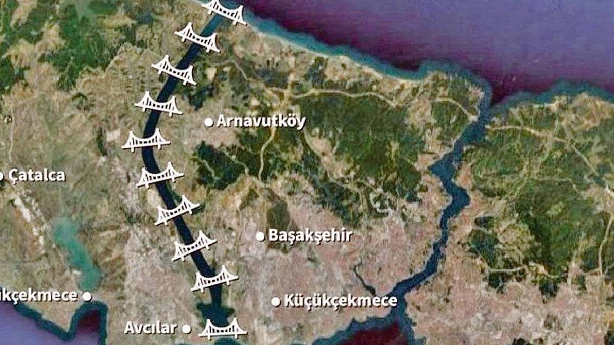 Kanal İstanbul projesi rezerv alan ve çevre düzeni planı iptal edildi