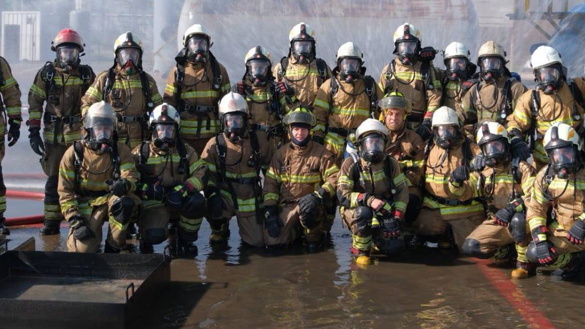 Endüstriyel yangınlara müdahalede artık daha deneyimliler