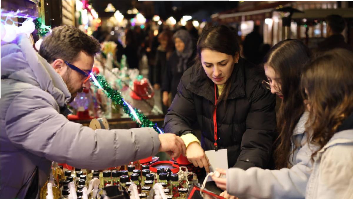 Safranbolu’da Yılbaşı Panayırı coşkusu: Esnaf Başkan Elif Köse’ye teşekkür etti