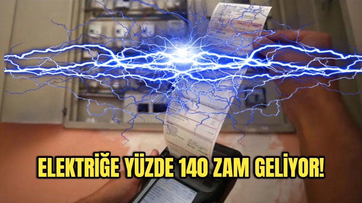 Elektriğe yüzde 140 zam geliyor! Yer yerinden oynayacak