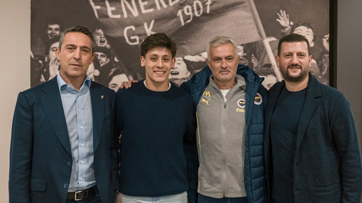 Arda Güler, Fenerbahçe'yi ziyaret etti