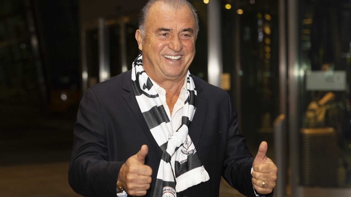 Fatih Terim, yeni takımı Al-Shabab için Doha'da