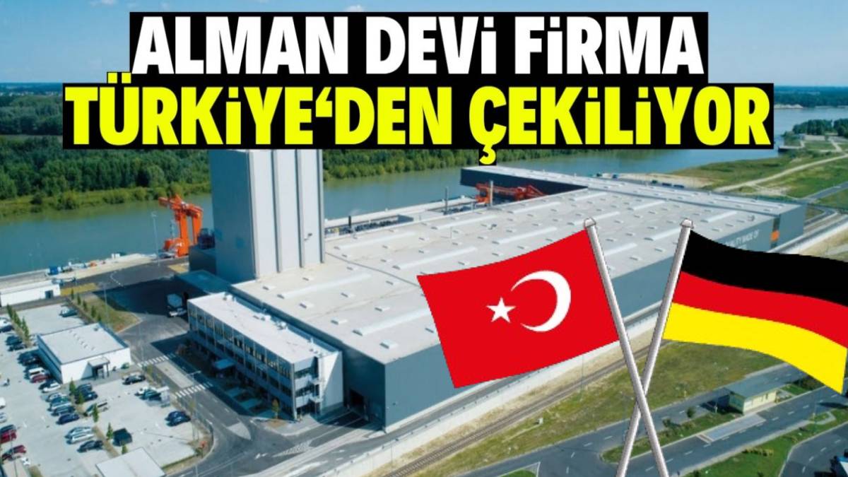 Şok gelişme! Alman devinden Türkiye'ye veda: Tası tarağı toplayıp ülkeden çekiliyorlar