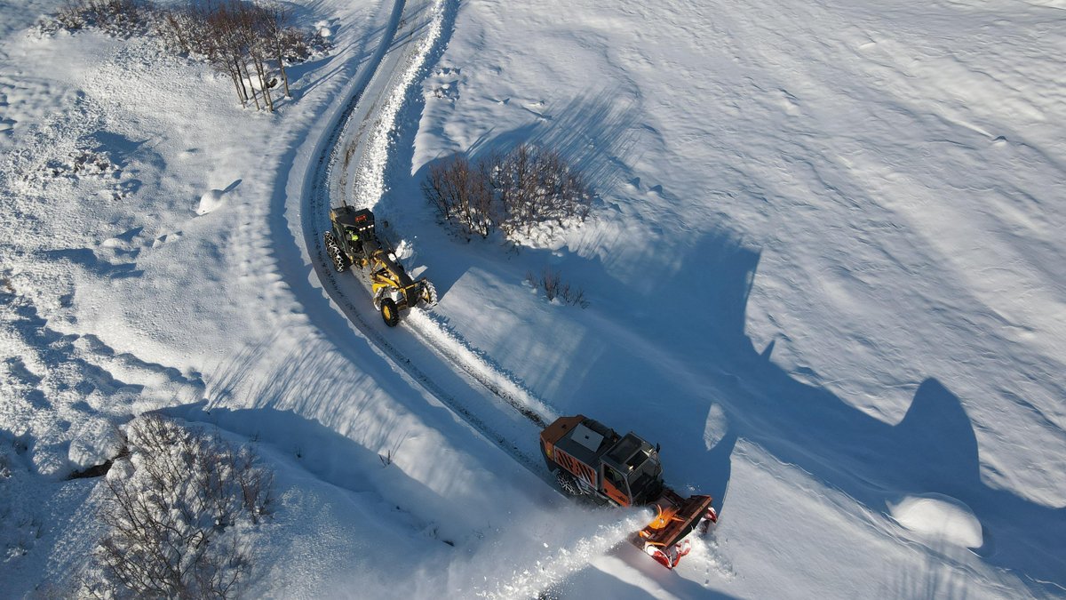 Tunceli'de 222 köy ulaşıma kapandı: Kar kalınlığı yüksek kesimlerde 1 metreyi aştı