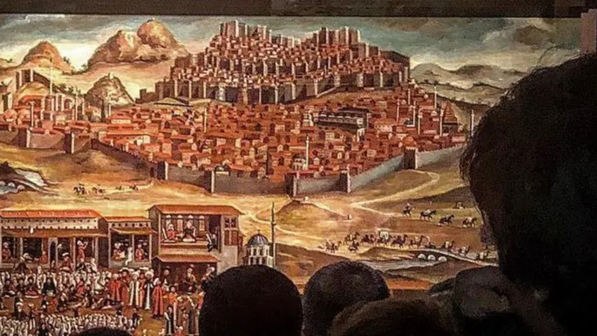 Yıllarca Halep'e ait sanılıyordu... 1700'lü yılları gösteren resim Ankara'nın sembolü çıktı