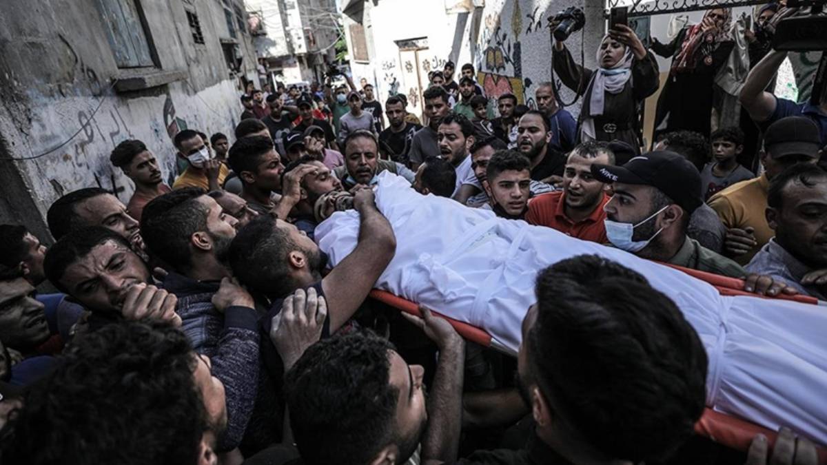 Gazze'de öldürülenlerin sayısı 45 bin 514'e yükseldi