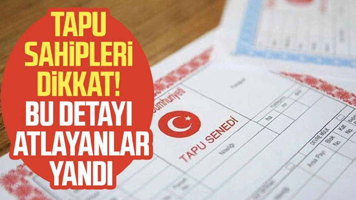 Miras paylaşımında evlat kayıranlara yandı! Tapu mirasında yeni düzenleme: 1 Ocak'tan itibaren geçerli olacak