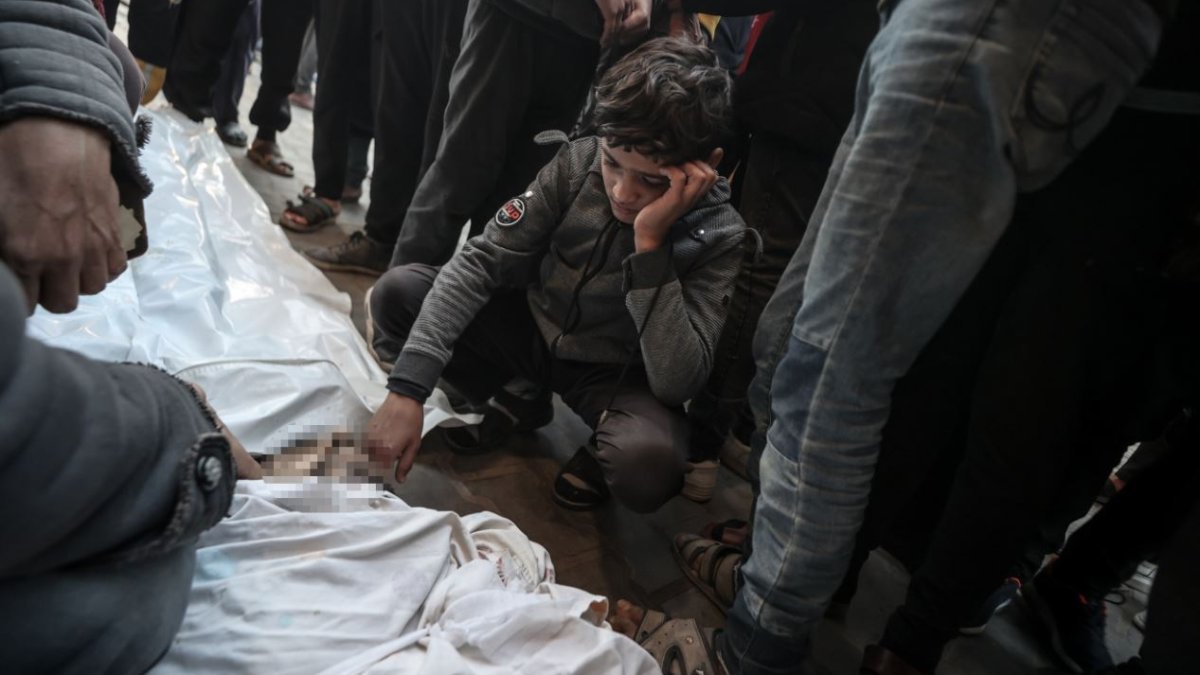 Gazze'de can kaybı 45 bin 541'e yükseldi