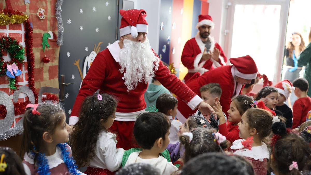 Başkan Çerçioğlu yeni yılda minik öğrencileri unutmadı