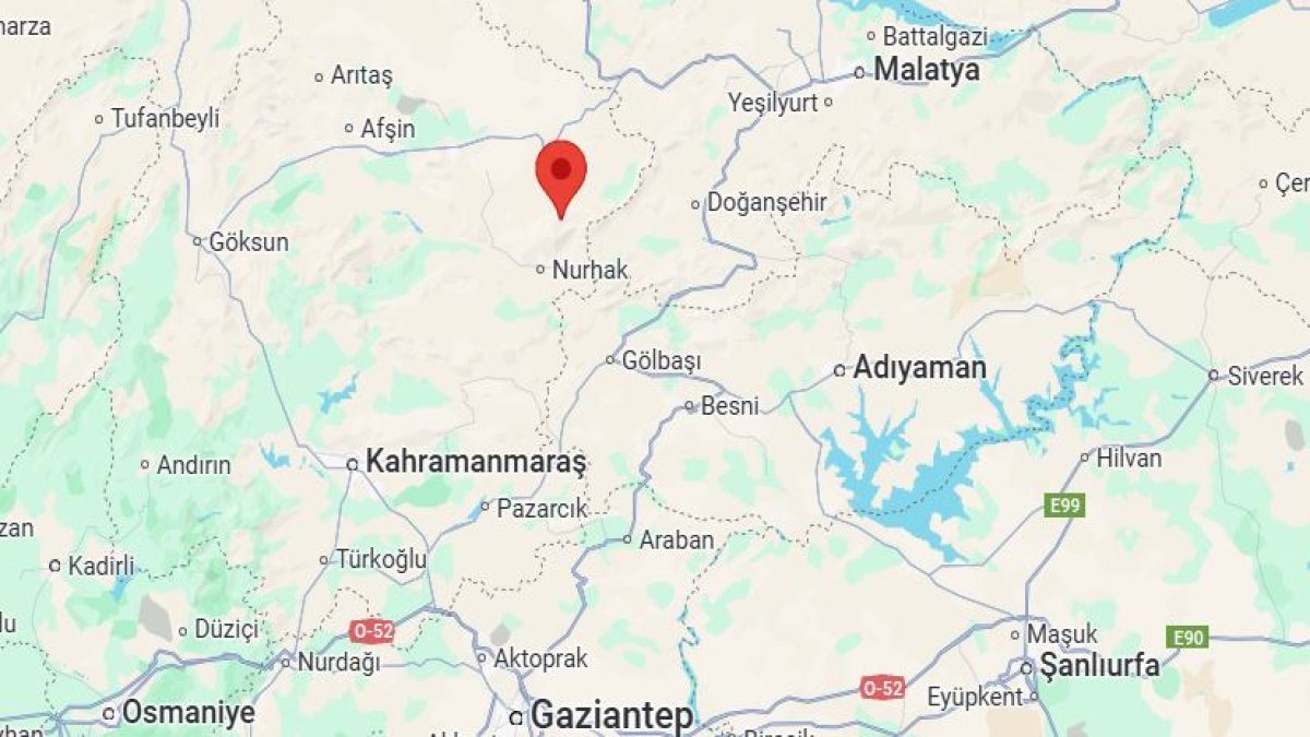 Kahramanmaraş'ta 4 büyüklüğünde deprem