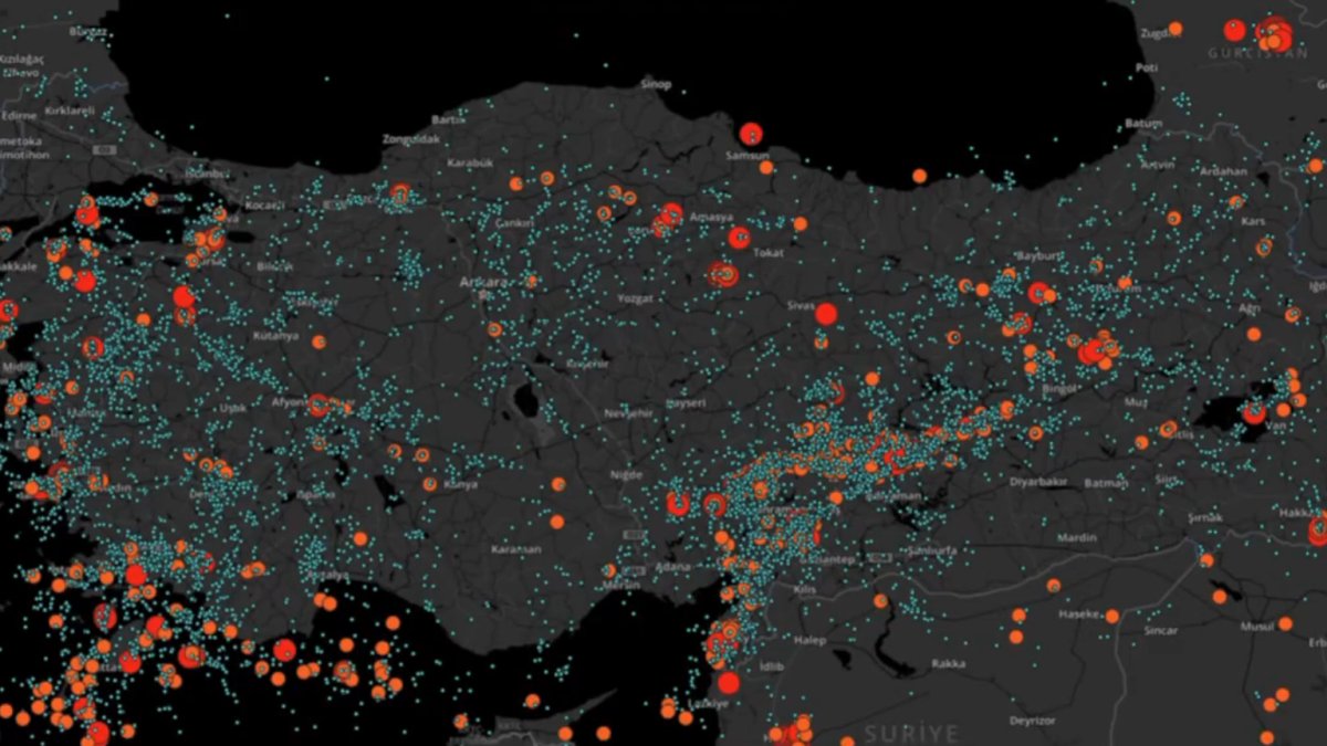 2024 Türkiye'nin korkutan deprem haritası! AFAD açıkladı: Bu sene Türkiye'de ne kadar deprem yaşandı?