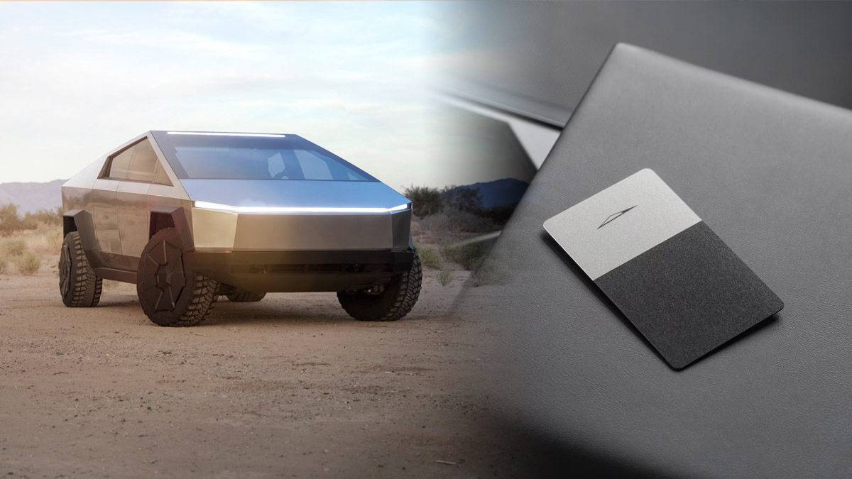Tesla'dan yeni Cybertruck kart sürprizi: Metal anahtar kartı satışta!