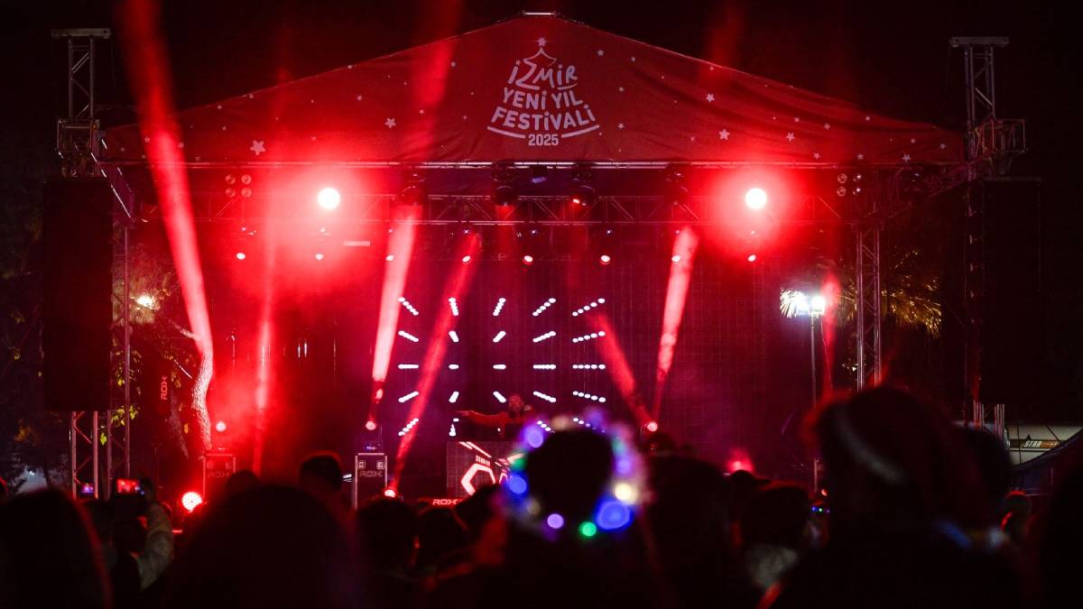 İzmir 2025’i Kültürpark’ta coşkuyla karşıladı