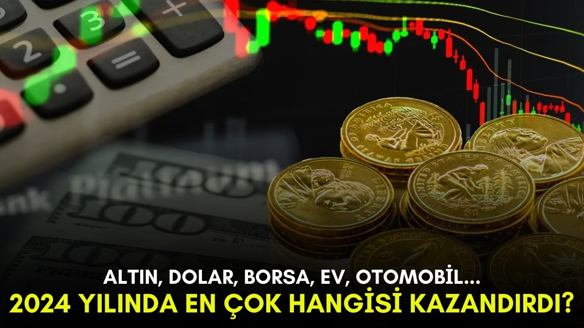 Sadece bu ikisini alan kazandı! Altın, dolar, borsa, otomobil... 2024'ün kazandıran ve kaybettirenleri