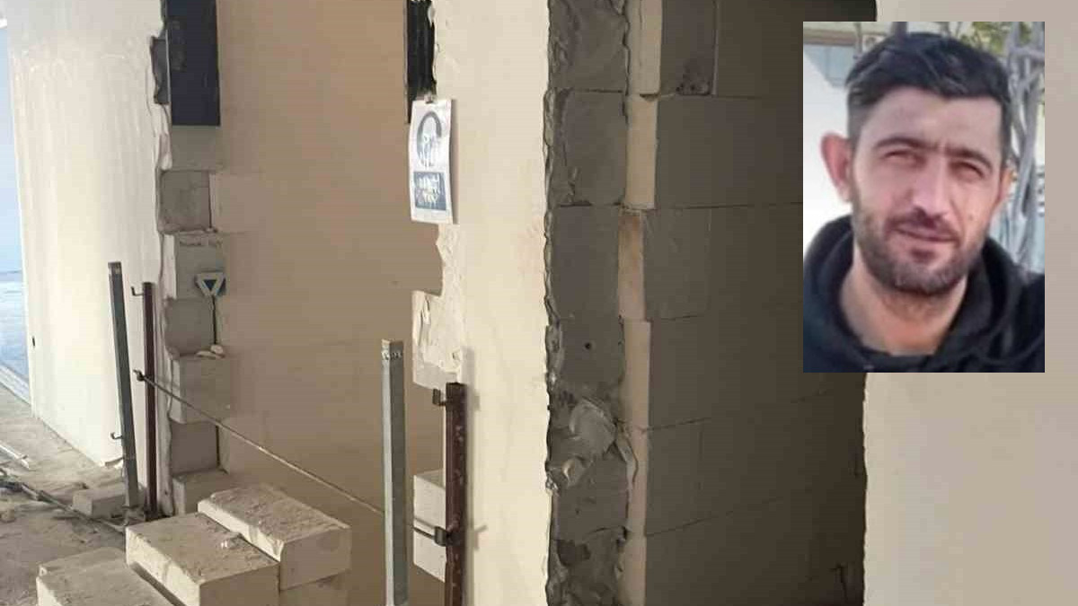 Kampüs inşaatında feci ölüm! 4. kattan düşen işçi hayatını kaybetti