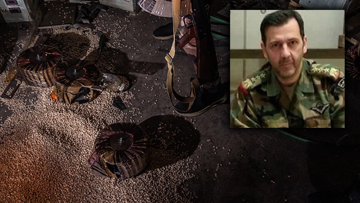 Dördüncü Tümen, Suriye'nin uyuşturucu üssü mü? Mahir Esad’a ait merkezde tonlarca uyuşturucu ele geçirildi...