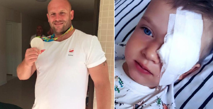 Polonyalı sporcu Piotr Malachowski kanserli çocuğa yardım için madalyasını satıyor