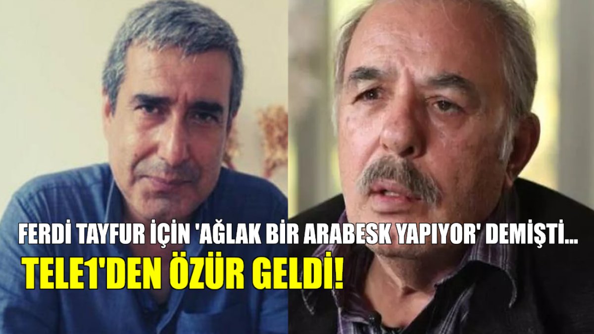 Ağlak bir arabesk yapıyor demişti! Musa Özuğurlu'nun Ferdi Tayfur'a sözlerine TELE1'den özür geldi