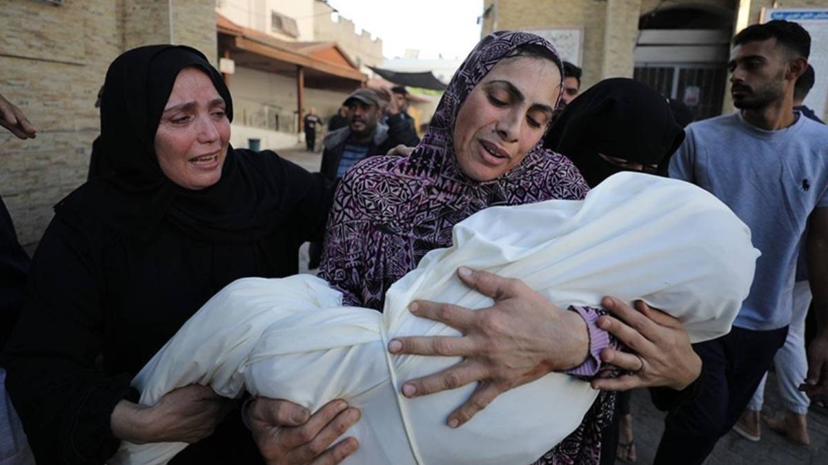 Gazze'de öldürülenlerin sayısı 45 bin 658'e yükseldi