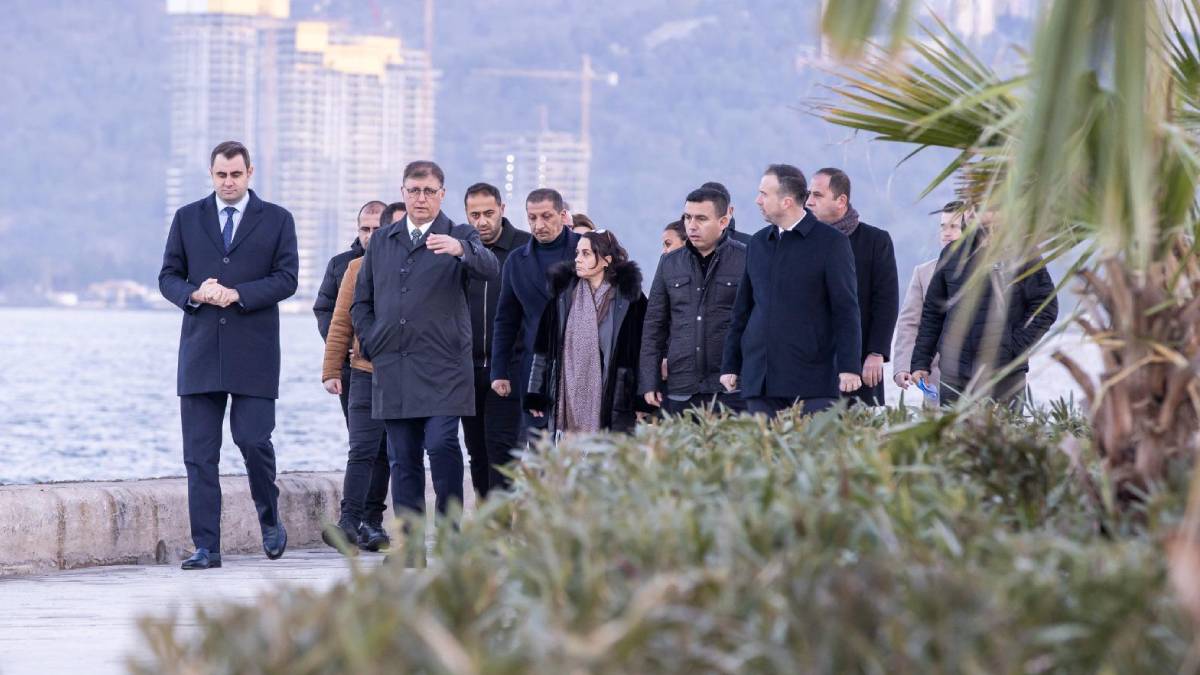 Başkan Tugay Kordon’daki çalışmaları inceledi