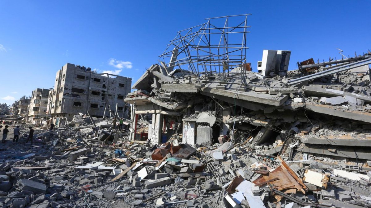 Gazze’de can kaybı 45 bin 717’ye yükseldi