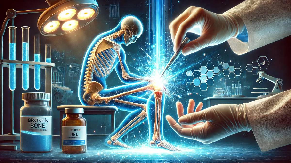 Film değil gerçek: Kırılan kemiğe bu jeli sürün anında yapışsın!