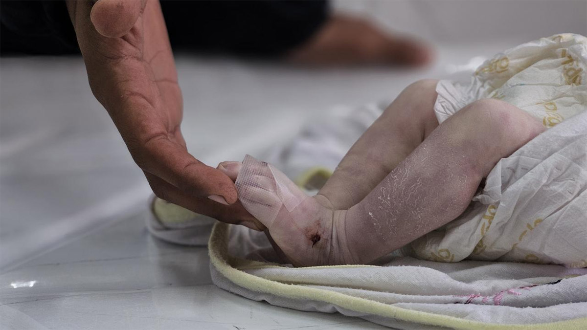 Gazze'de insanlık dramı! Bir bebek daha donarak öldü