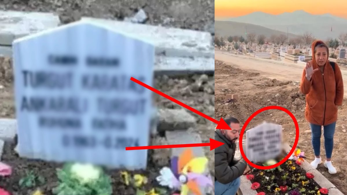 Ankaralı Turgut'un kızlarından 'mezar taşı' kavgası! O yazıyı görünce birbirine girdiler