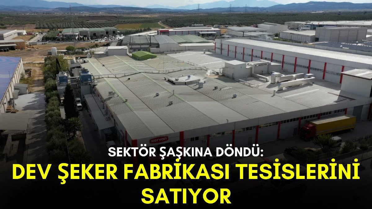 Türkiye'nin en büyük şeker şirketlerinden biriydi! Ünlü marka tesislerini satıyor: Duyan inanamadı