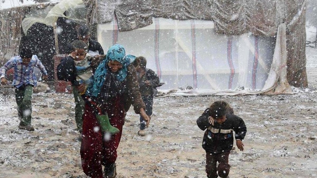 DSÖ: Gazze'deki kış şartları, hayatta kalmayı zorlaştırıyor