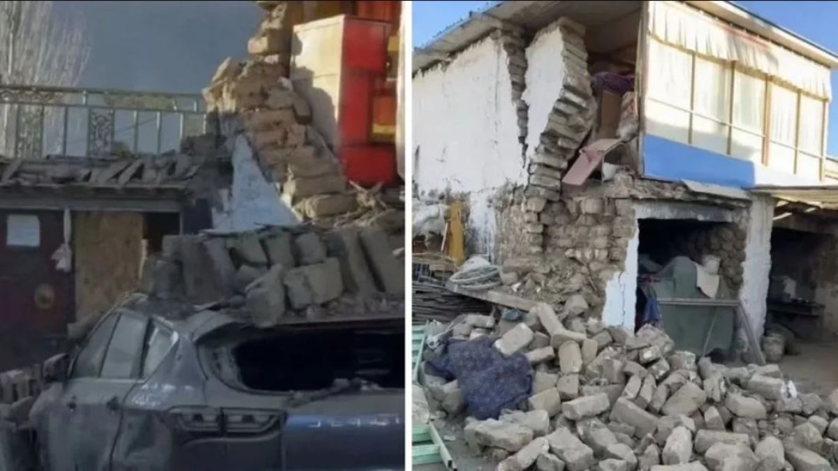 Tibet'te 6,8 Büyüklüğünde Deprem: Çok sayıda ölü var