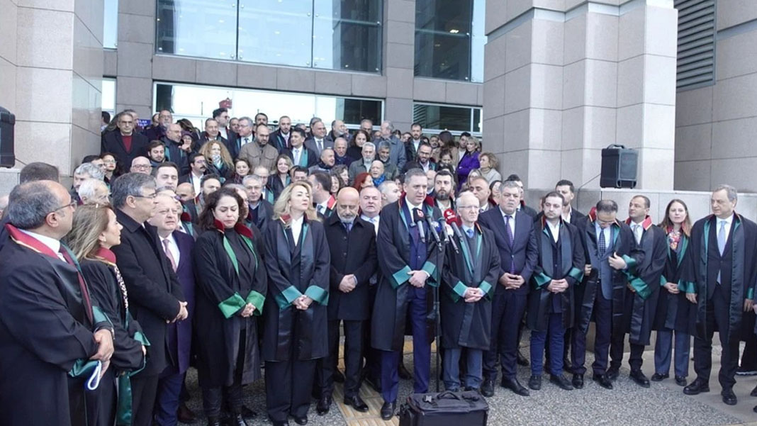 İstanbul Barosu terör soruşturması kapsamında ifade verdi: '147 yıldır susmadık'