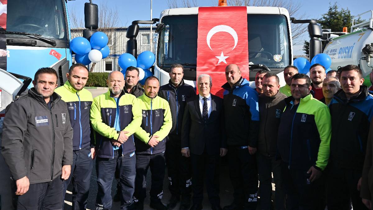 BUSKİ’nin araç filosuna büyük yatırım