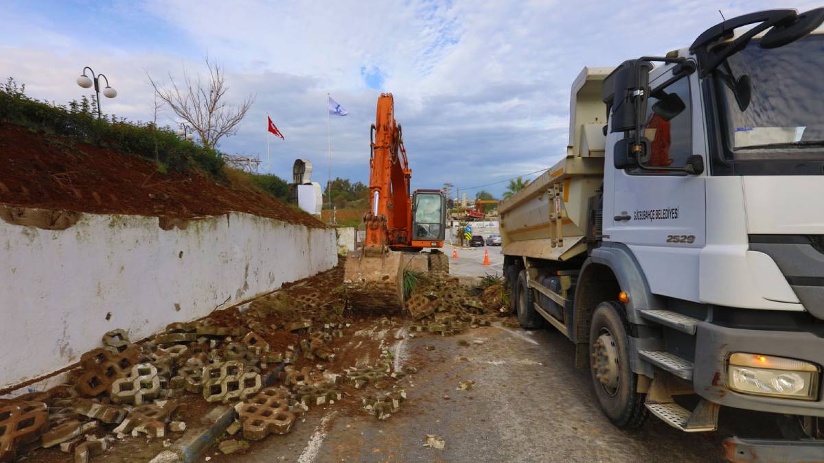 Güzelbahçe’de yeni yılda çalışmalar tam gaz devam