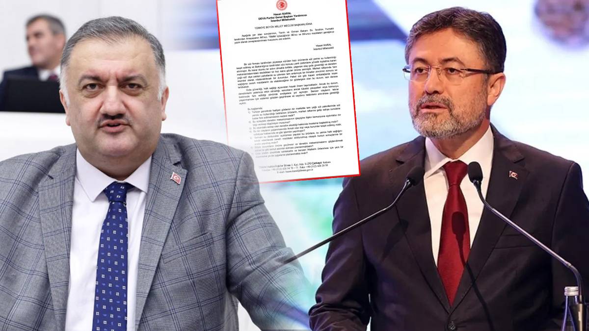 Karal paket sütlerden çıkan suyu Yumaklı’ya sordu: Sofralara gelene kadar neden fark edemediniz?