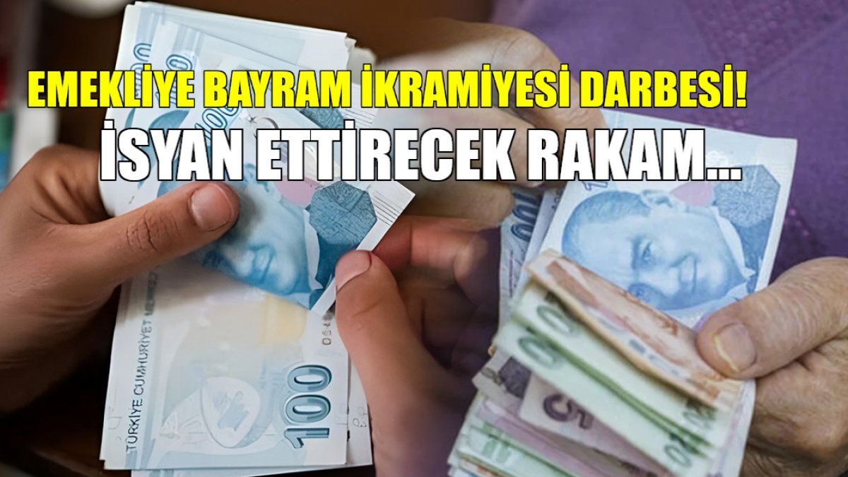 Emekliye zamlardan sonra bir de bayram ikramiyesi darbesi! O rakamı duyan isyan edecek