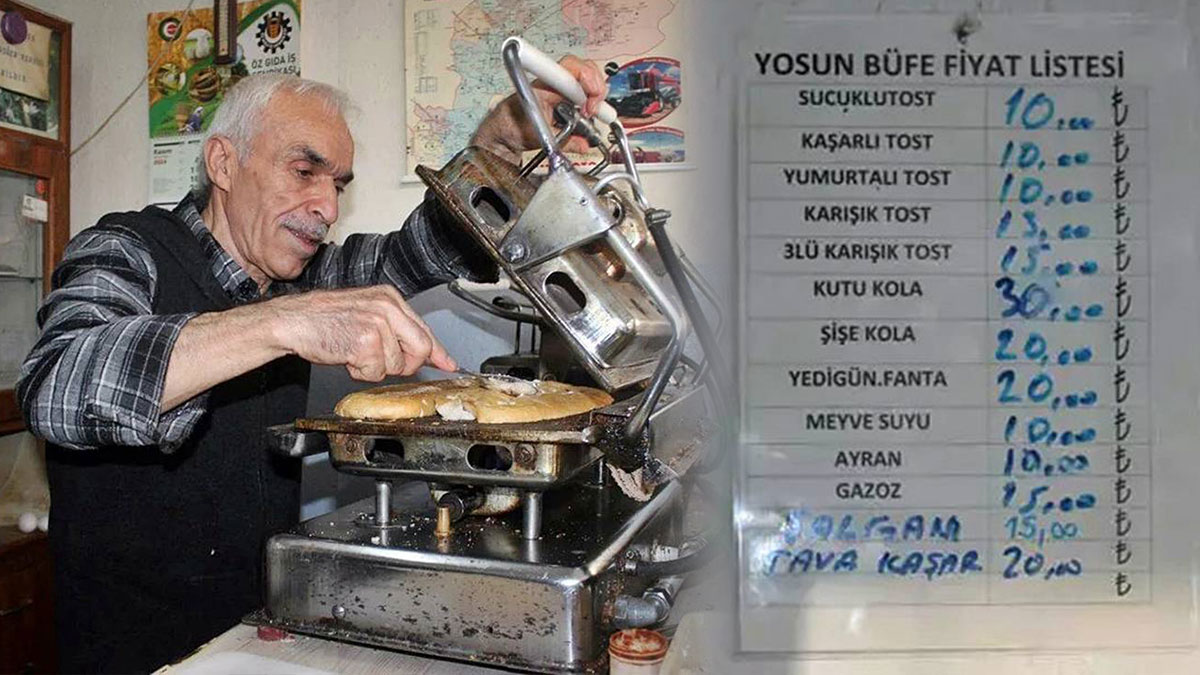 O kentte 40 yıllık esnaf, tostu 10 TL'den satıyor! Yıllardır nasıl kâr ettiğinin sırrını paylaştı