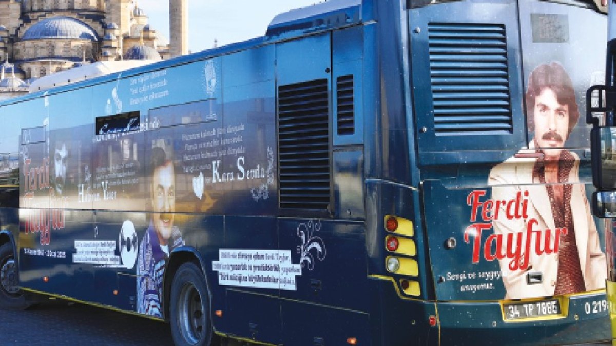 İETT’den ‘Ferdi Baba’ya jest