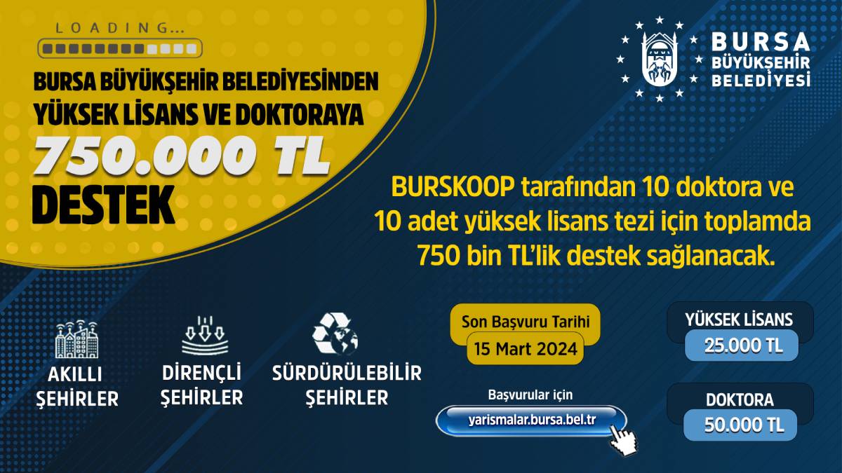 Büyükşehir'in 'Lisansüstü Tez Destek Programı' sonuçlandı